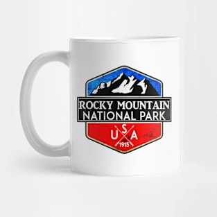 Rocky Mountain National Park Colorado Mountains Mug